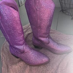 Cowboy boots Crystals / great for boot scooting